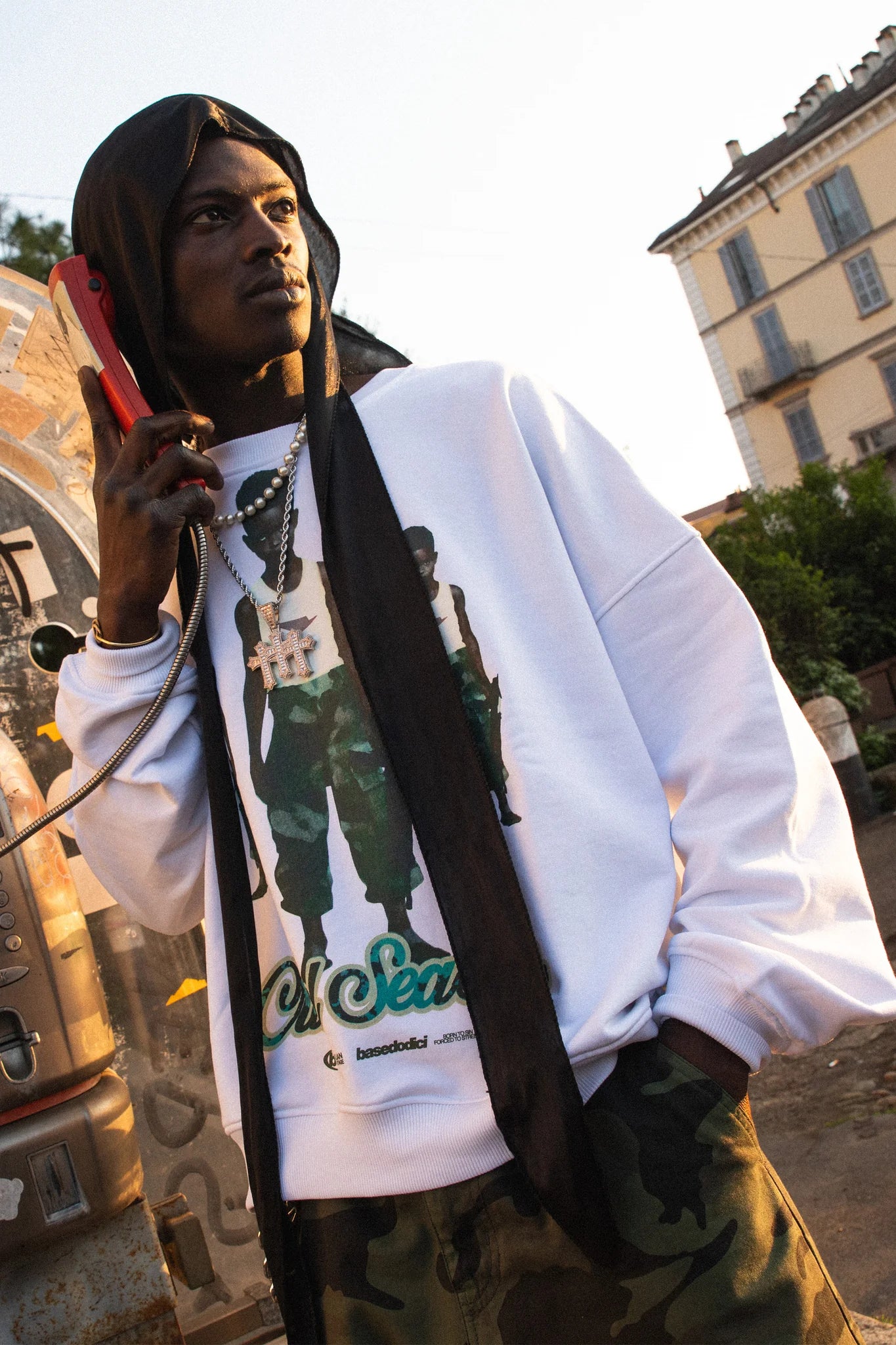 CREWNECK “CRUEL KIDS” CRUEL WHITE