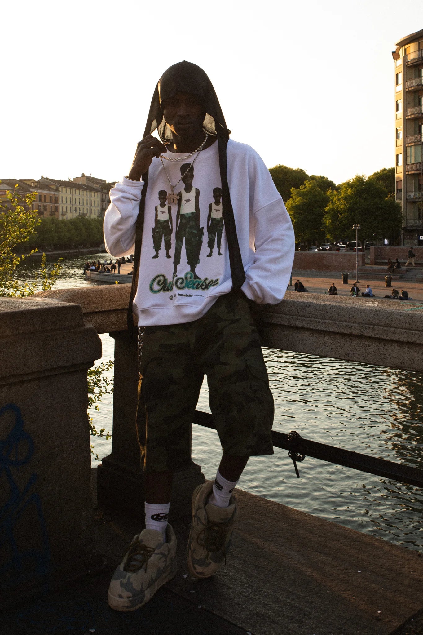 CREWNECK “CRUEL KIDS” CRUEL WHITE