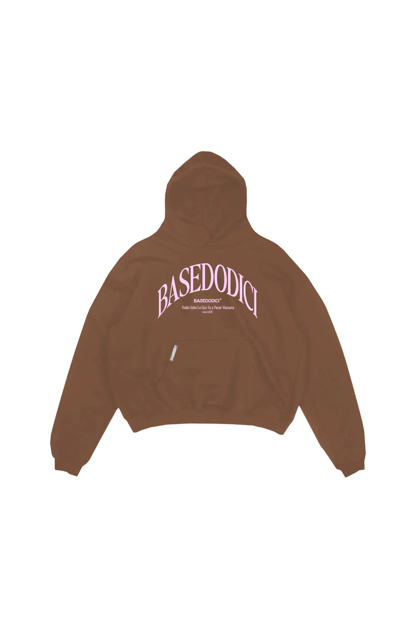 HOODIE BOXY “RESORT” DOVE BROWN