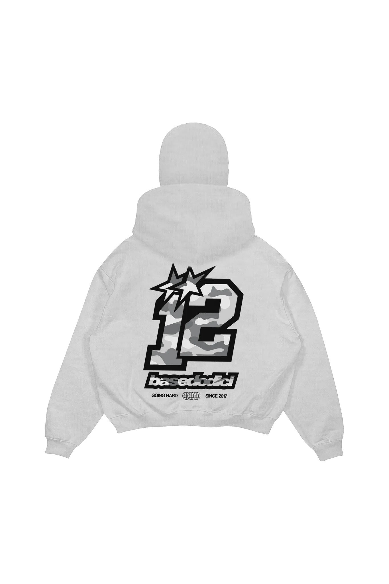 BALACLAVA FULL ZIP “CAMO4PLAYERS” BACKLOGO GREY/CAMOGREY