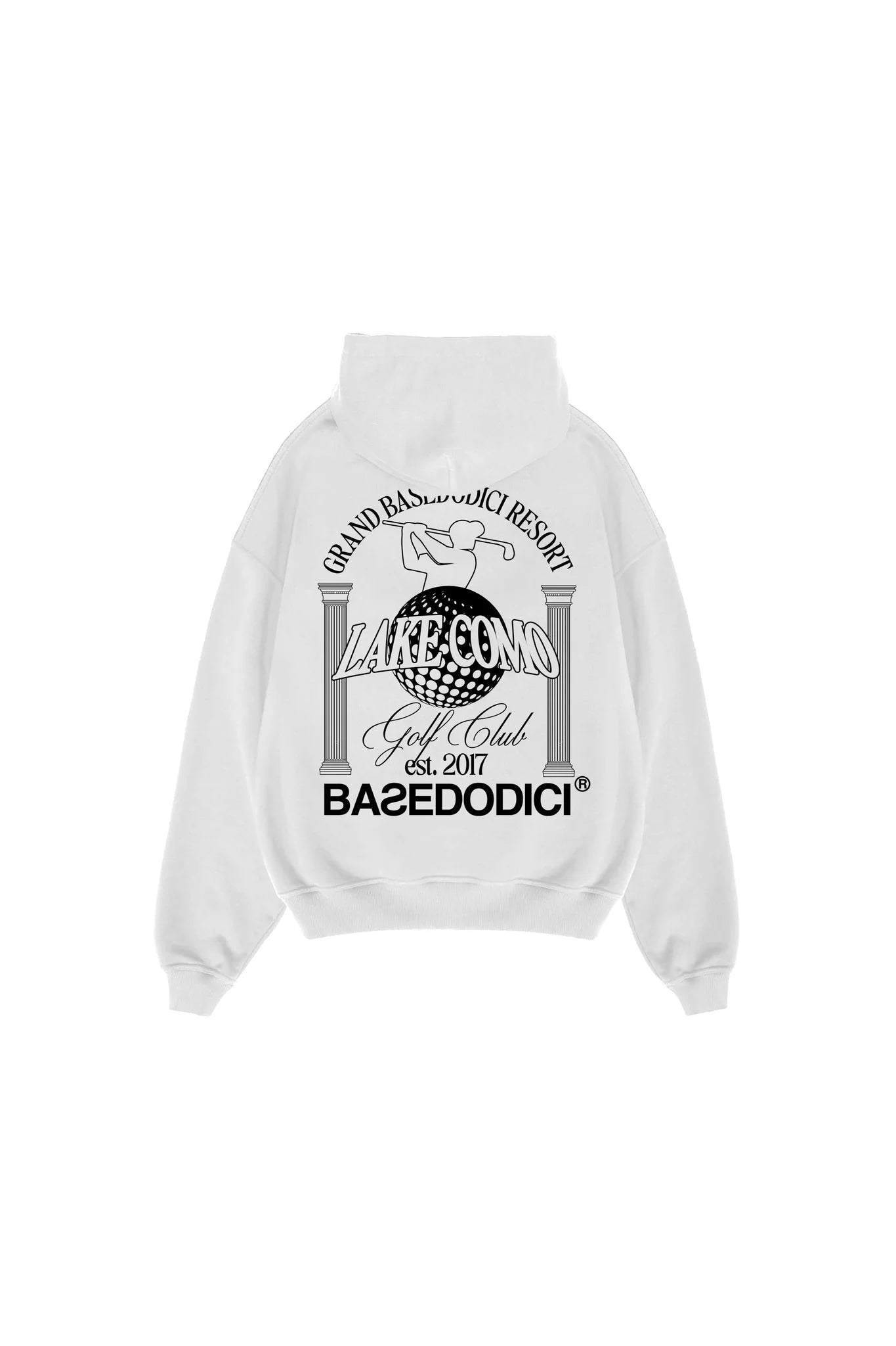 HOODIE “RESORT” GRAND RESORT WHITE