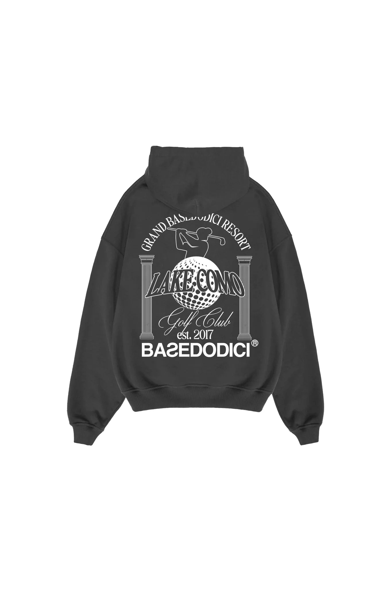 HOODIE “RESORT” GRAND RESORT BLACK