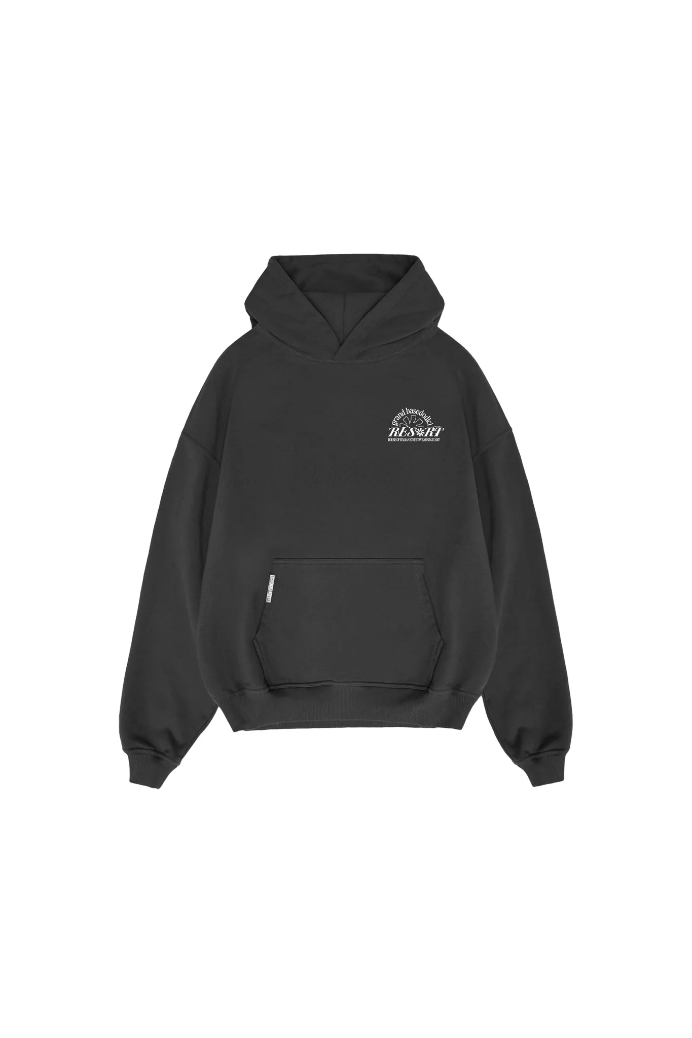 HOODIE “RESORT” GRAND RESORT BLACK