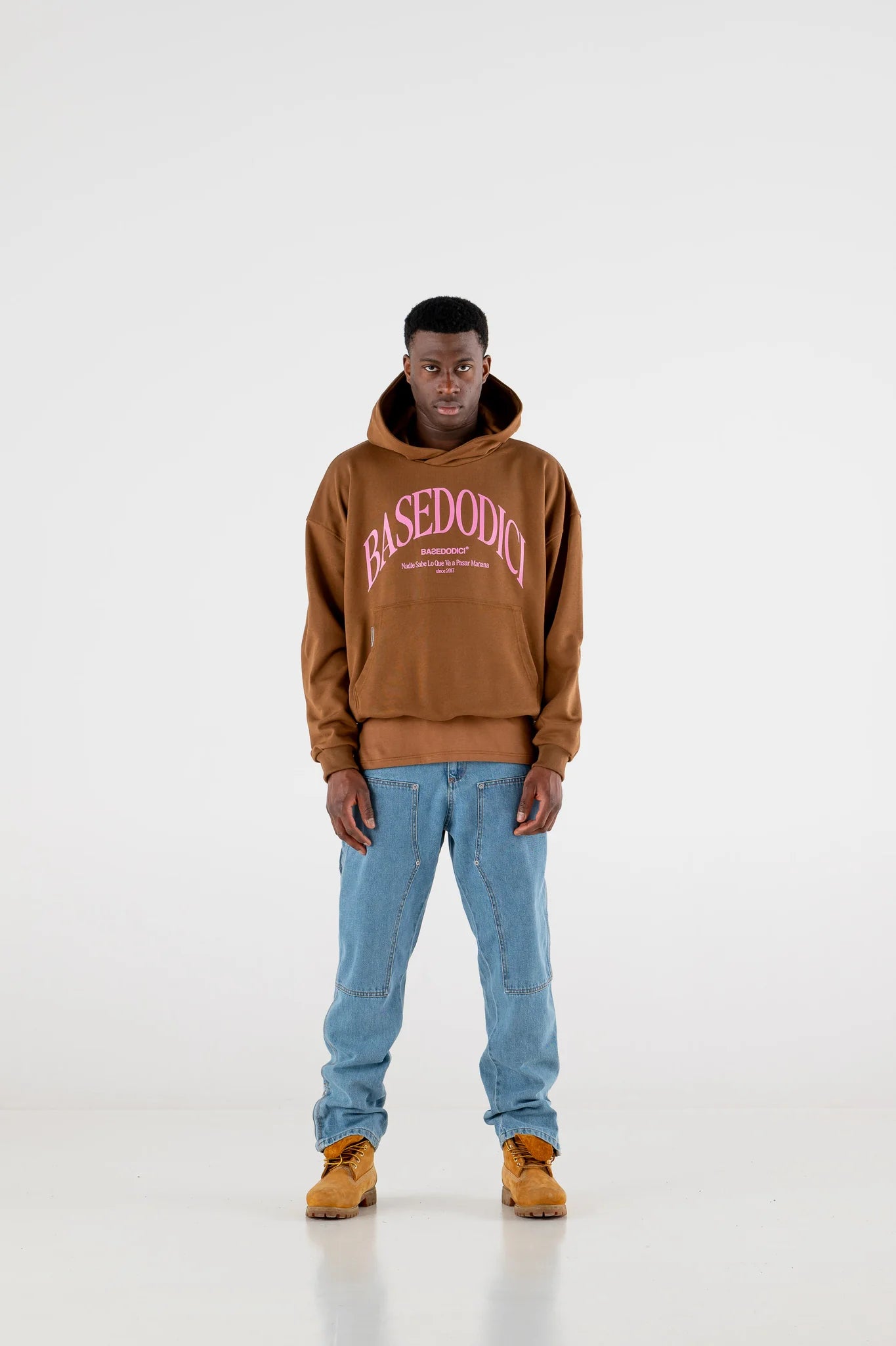 HOODIE BOXY “RESORT” DOVE BROWN