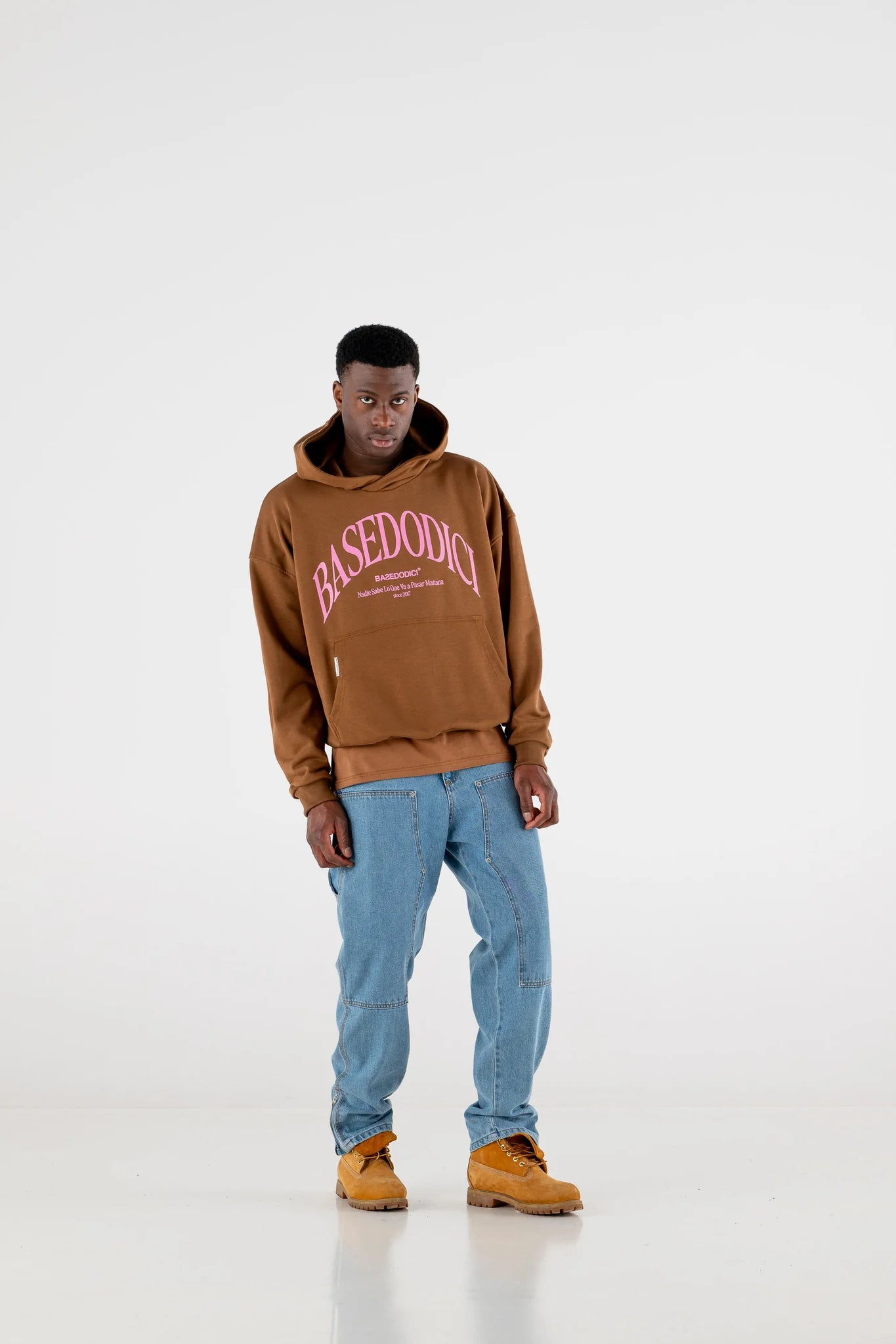HOODIE BOXY “RESORT” DOVE BROWN