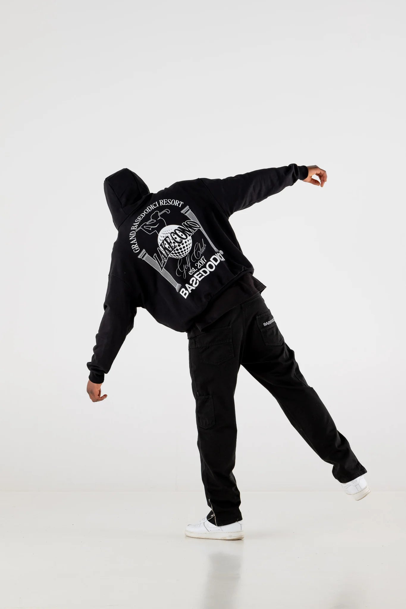 HOODIE “RESORT” GRAND RESORT BLACK