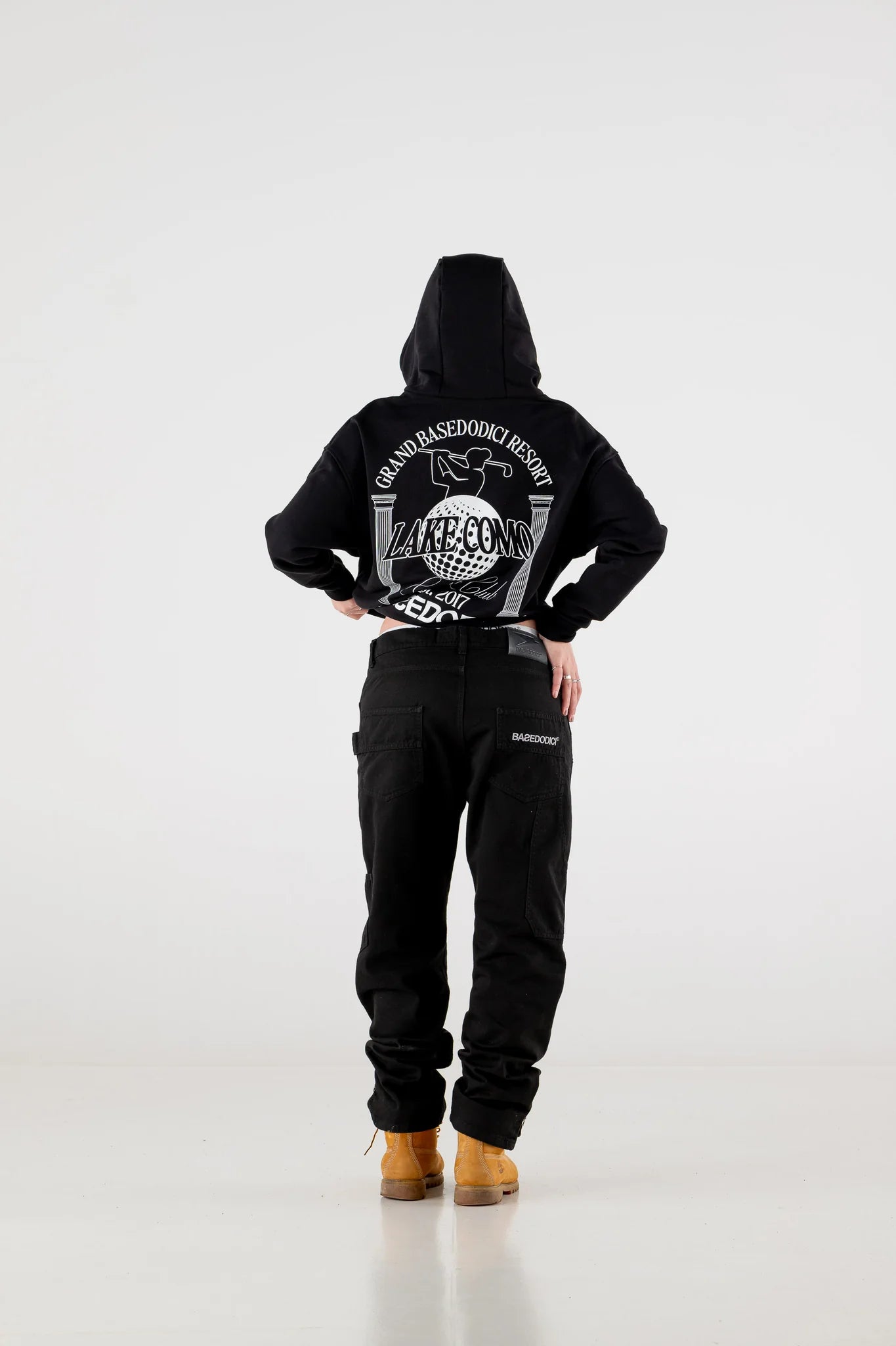 HOODIE “RESORT” GRAND RESORT BLACK