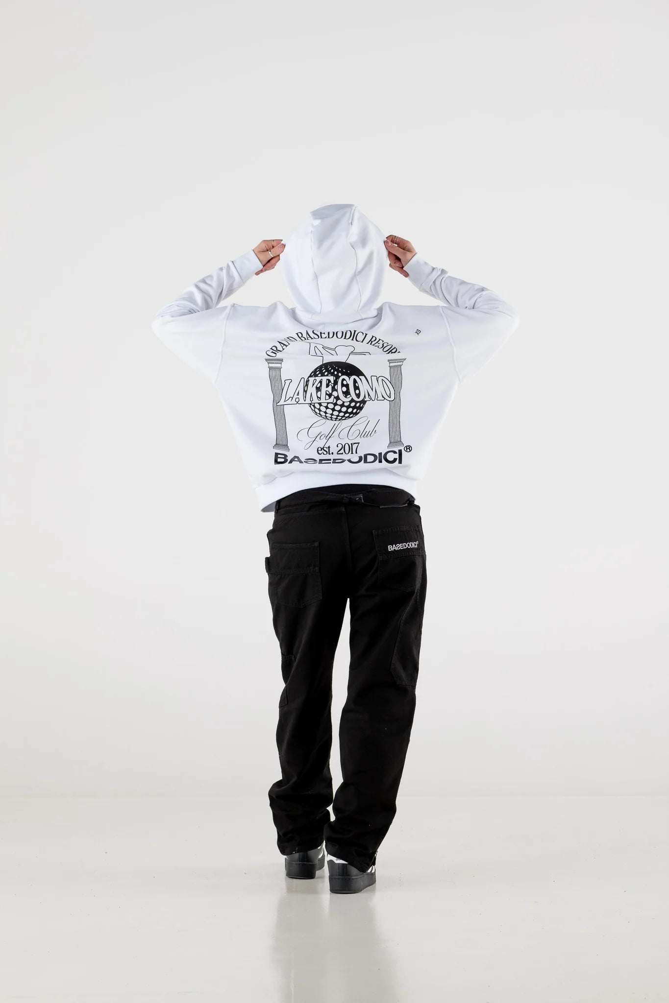 HOODIE “RESORT” GRAND RESORT WHITE