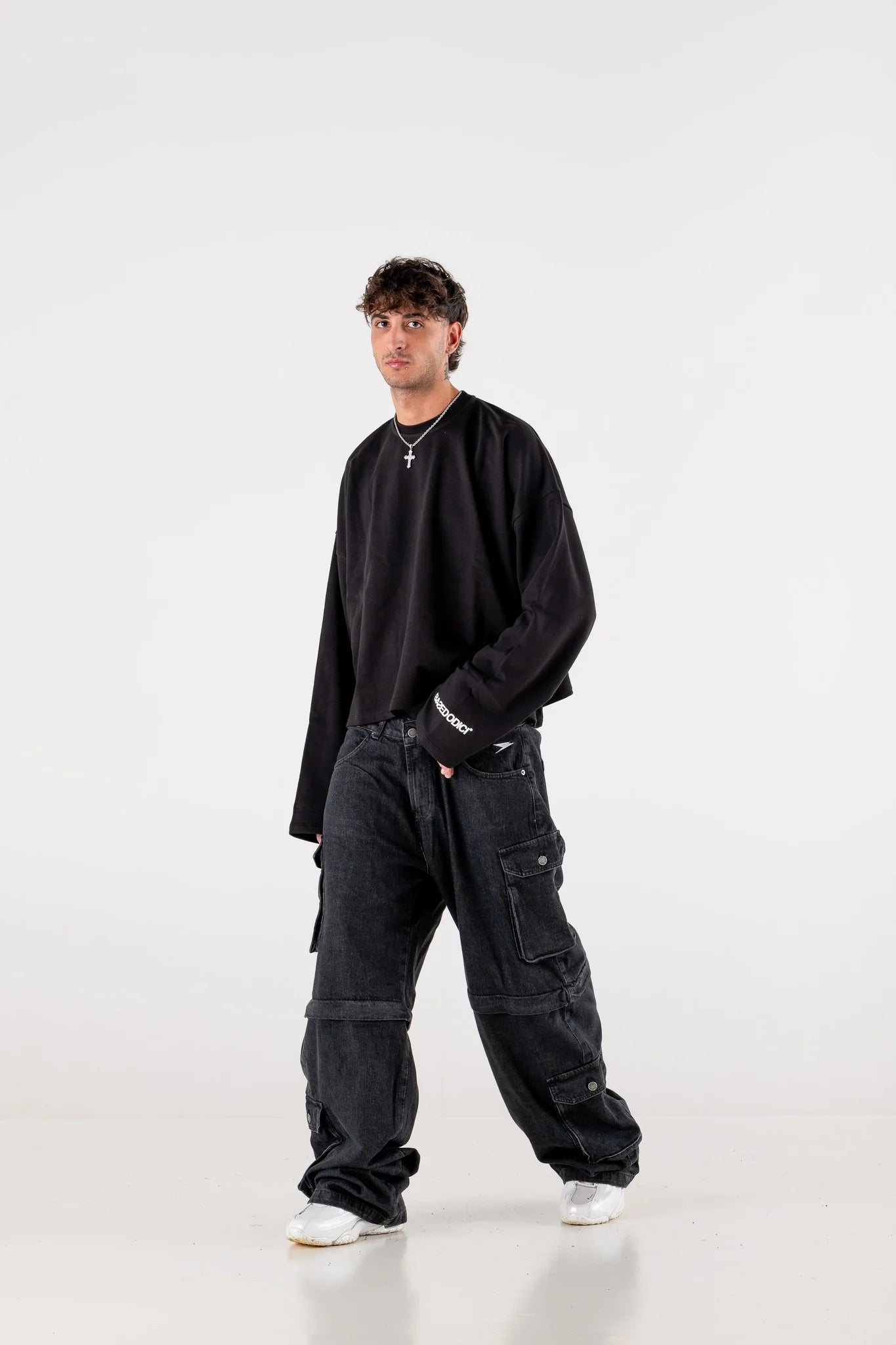 LONGSLEEVE "DE LA RUE À LA RUE" GOINGHARD BLACK