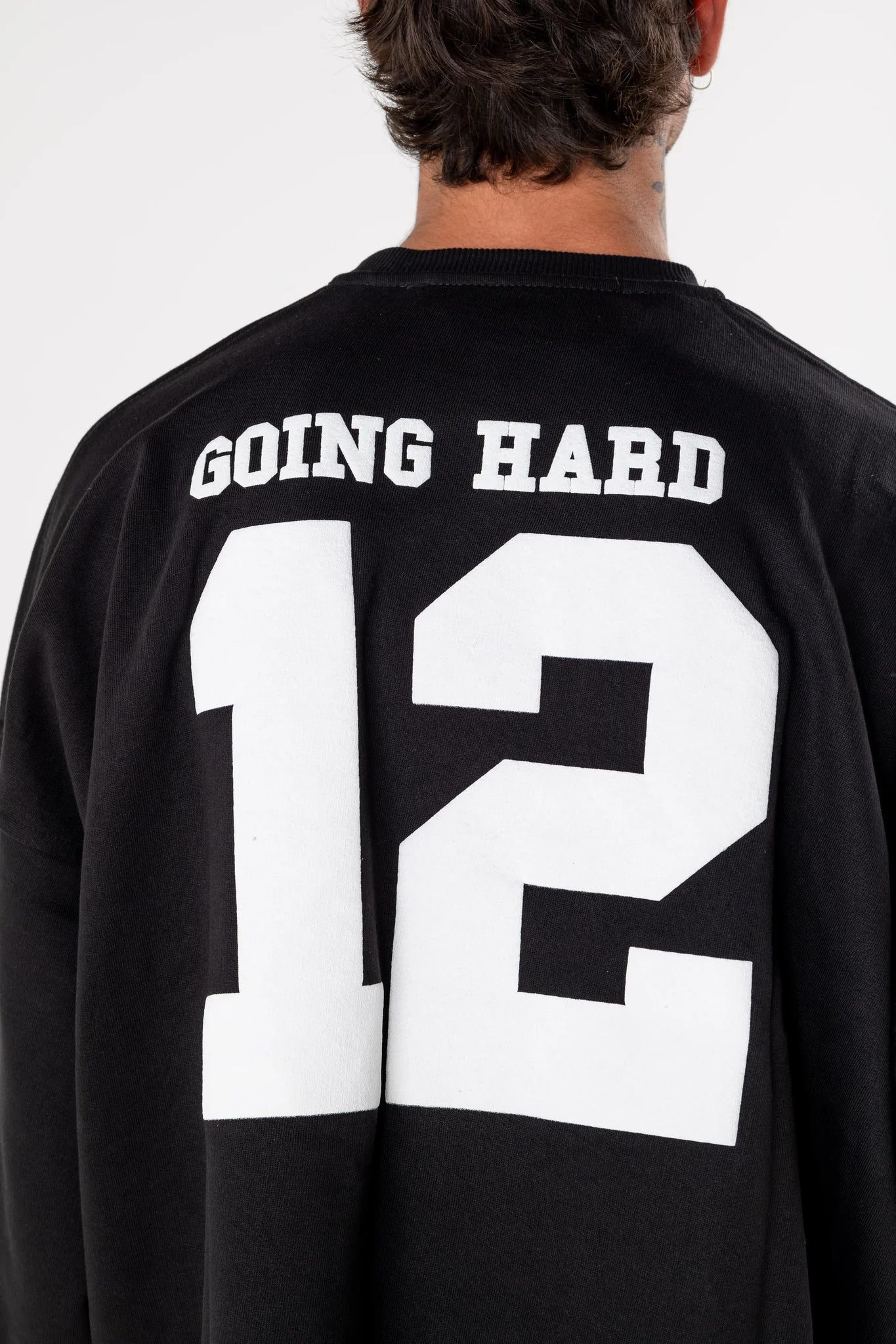 LONGSLEEVE "DE LA RUE À LA RUE" GOINGHARD BLACK