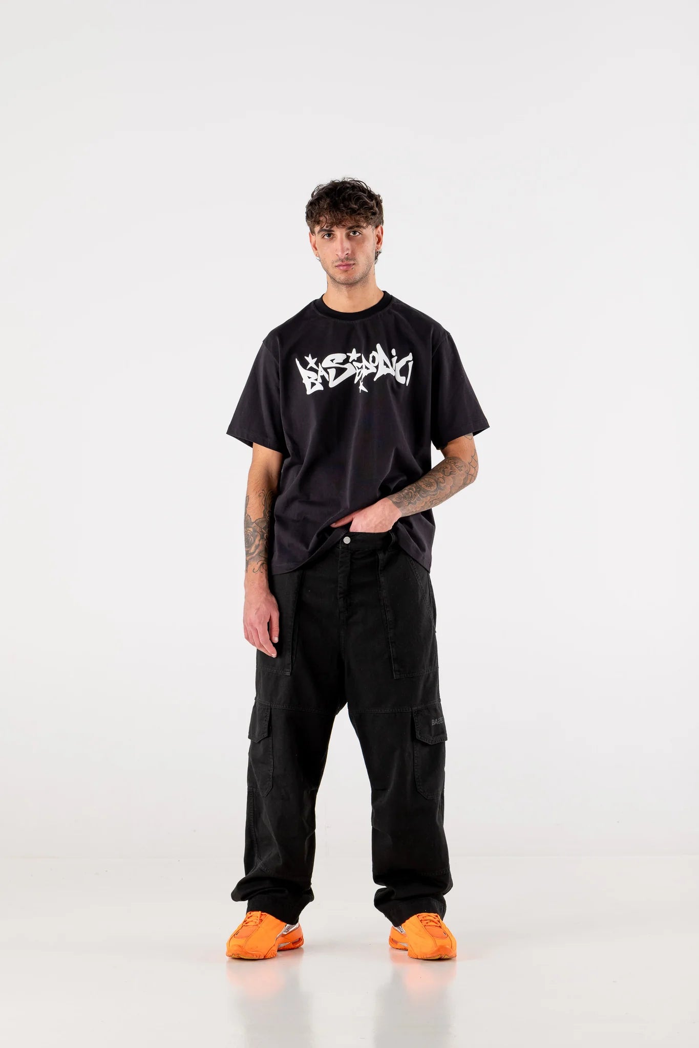 T-SHIRT "DE LA RUE À LA RUE" FCK BLACK