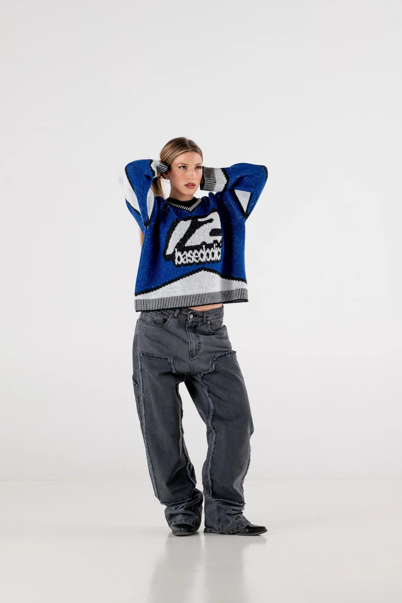 KNITWEAR "RACING MADE" HOCKEY BLUE