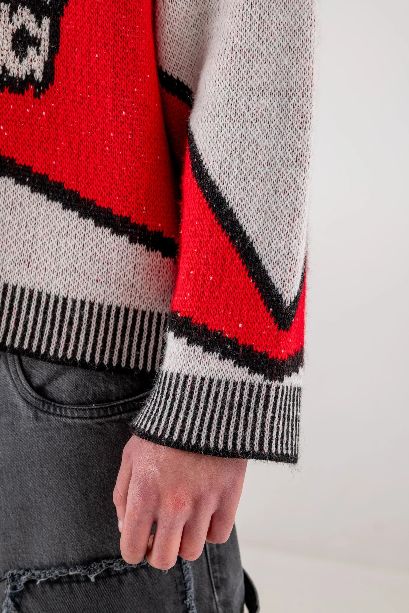 KNITWEAR "RACING MADE" HOCKEY RED