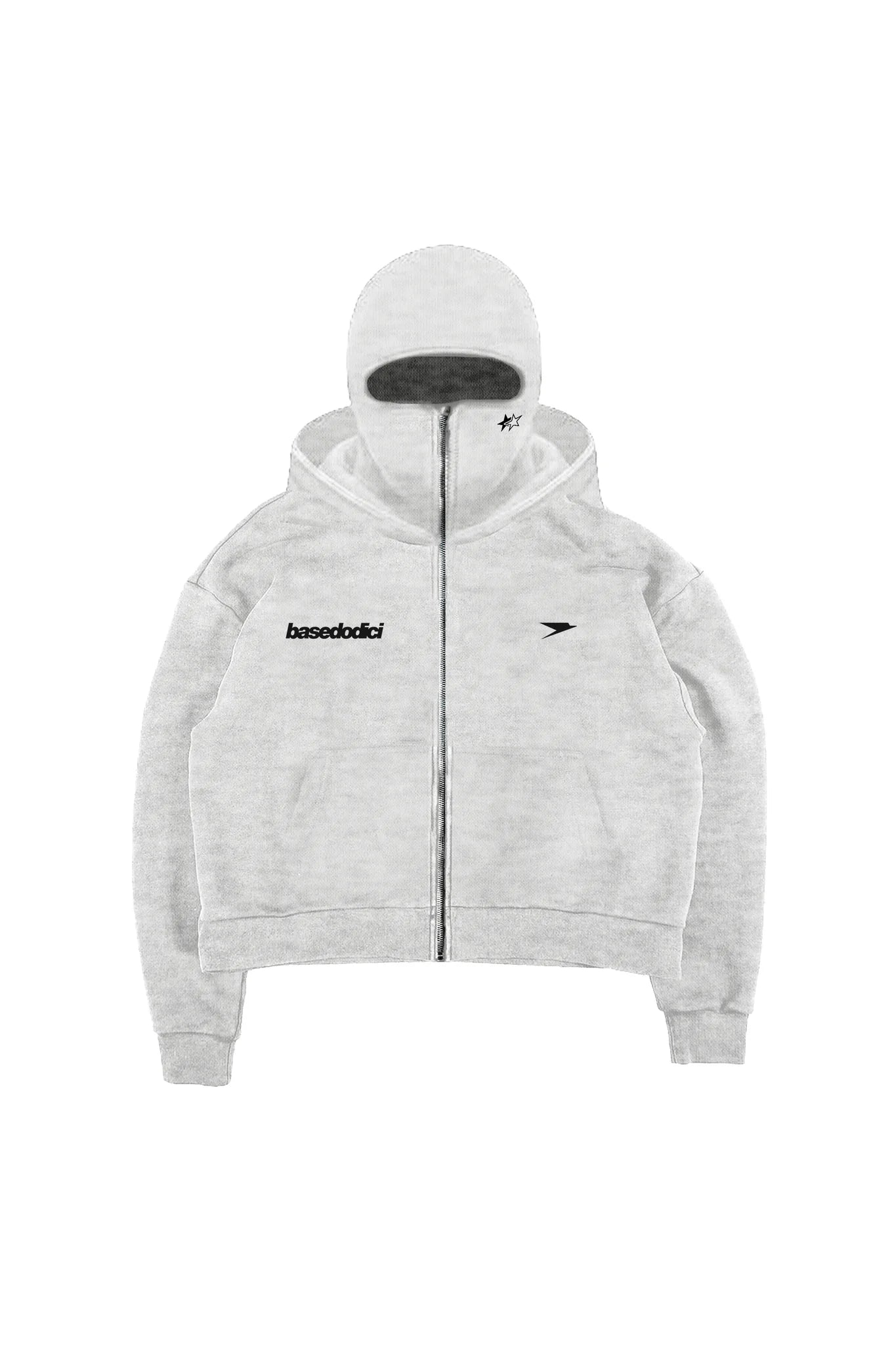 BALACLAVA FULL ZIP “CAMO4PLAYERS” BACKLOGO GREY/CAMOGREY