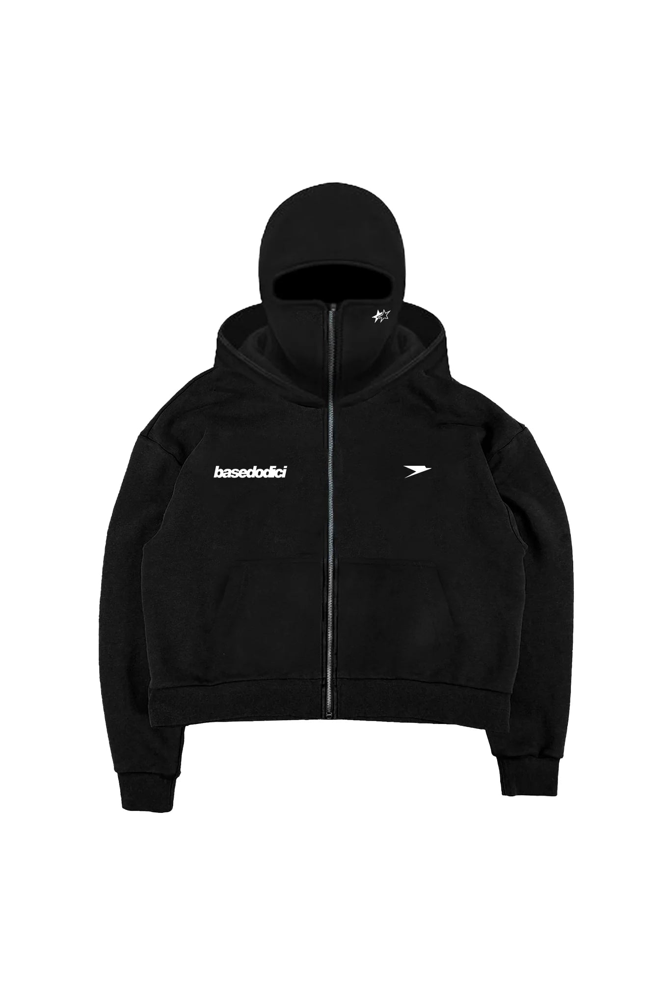 BALACLAVA FULL ZIP “CAMO4PLAYERS” BACKLOGO BLACK/CAMOBLUE