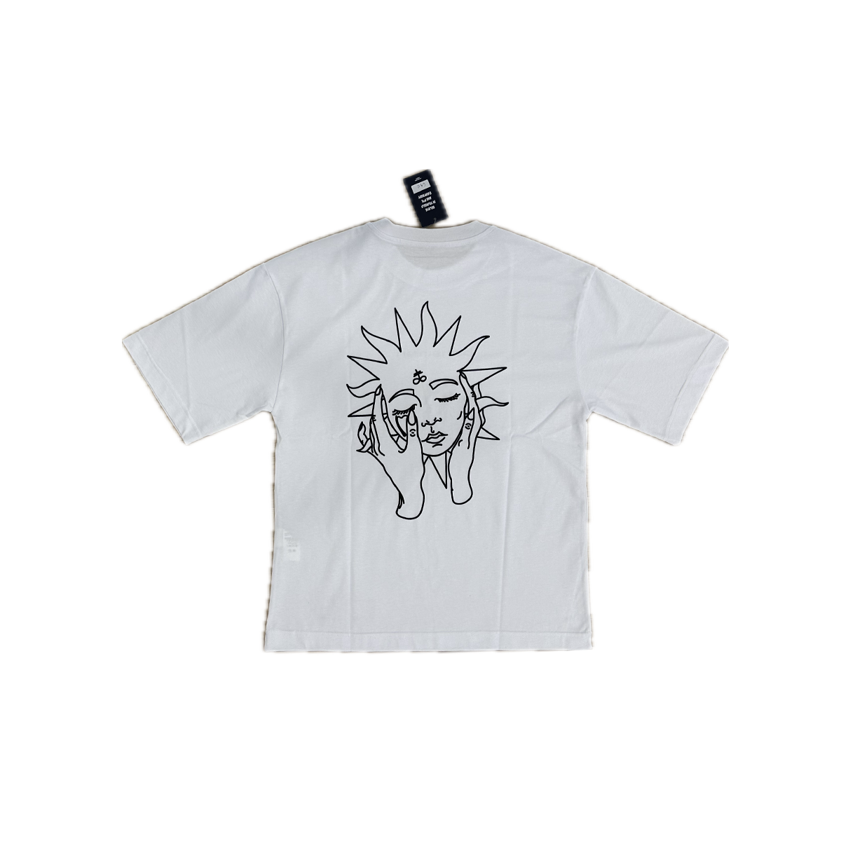 Basic Crop box logo white