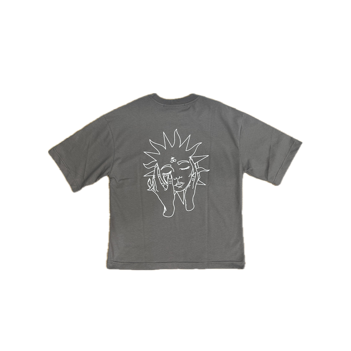 Basic Crop box logo grey