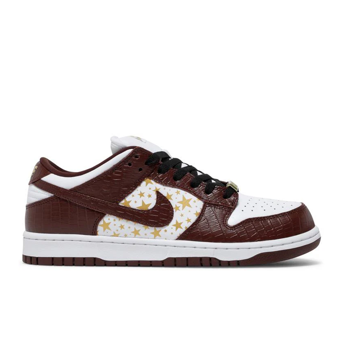 Dunk SB Low x Supreme Stars Barkroot Brown