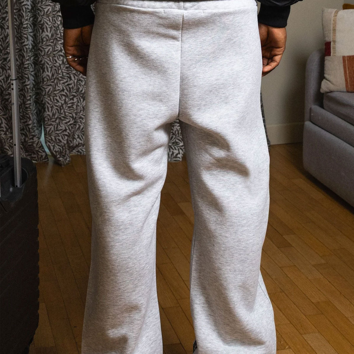 FLEECE PANTS "WORLD TOUR" SCARFACE ASHGREY