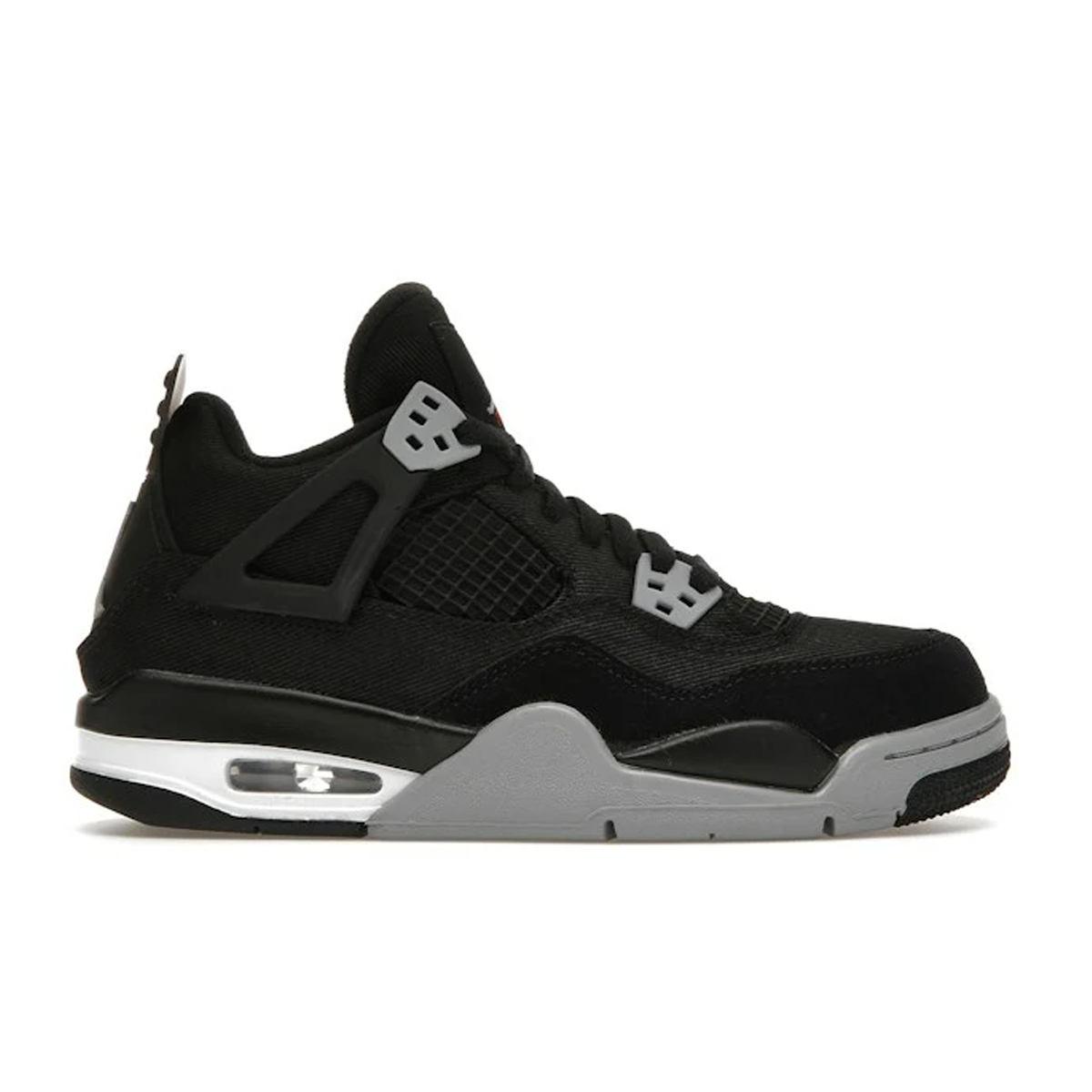 Air Jordan 4 Black Canvas