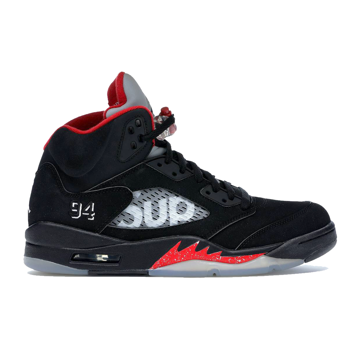 Supreme x Air Jordan 5 Retro 'Black'