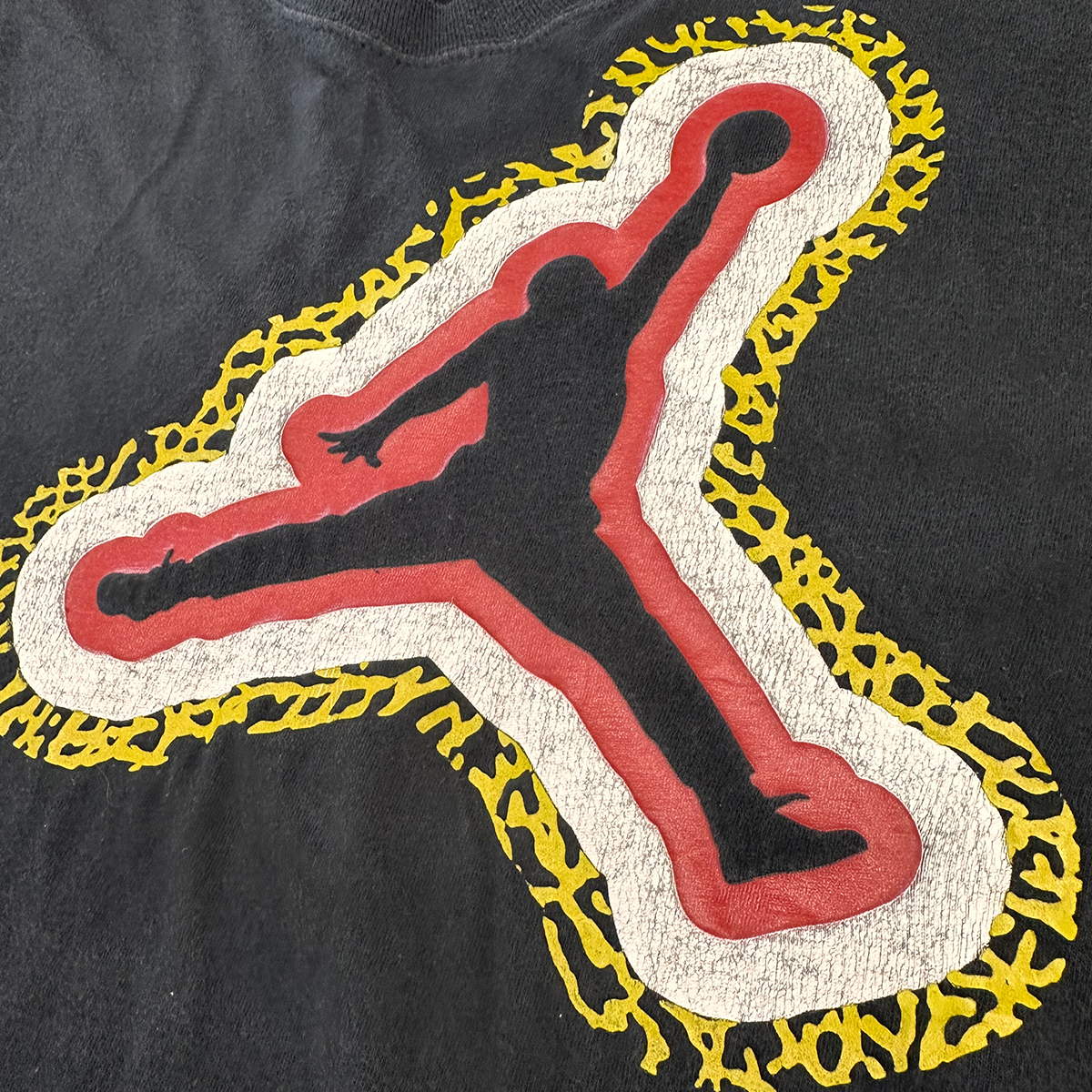 Jordan Tee Vintage - Elephant print yellow