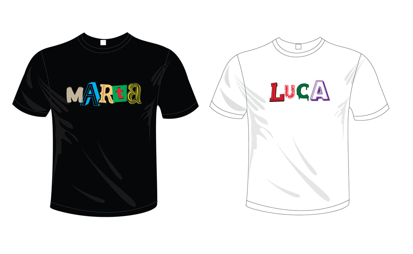 Custom Name T Shirt