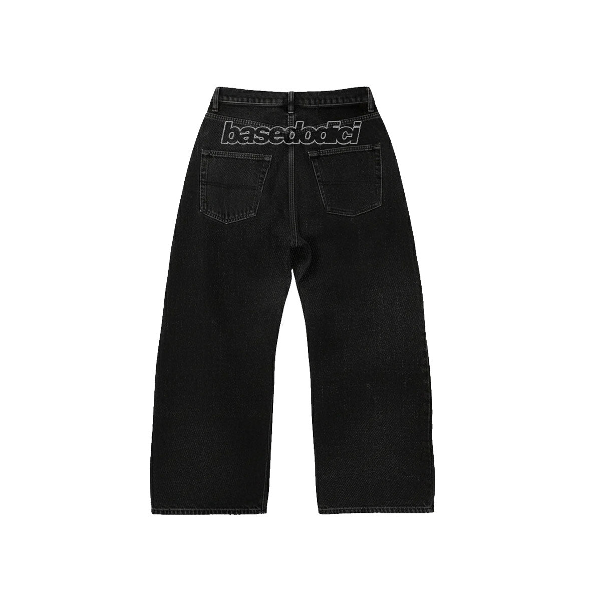 BIGALL DENIM "RUDEBOY LDN" BLACK RAW