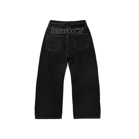 BIGALL DENIM "RUDEBOY LDN" BLACK RAW