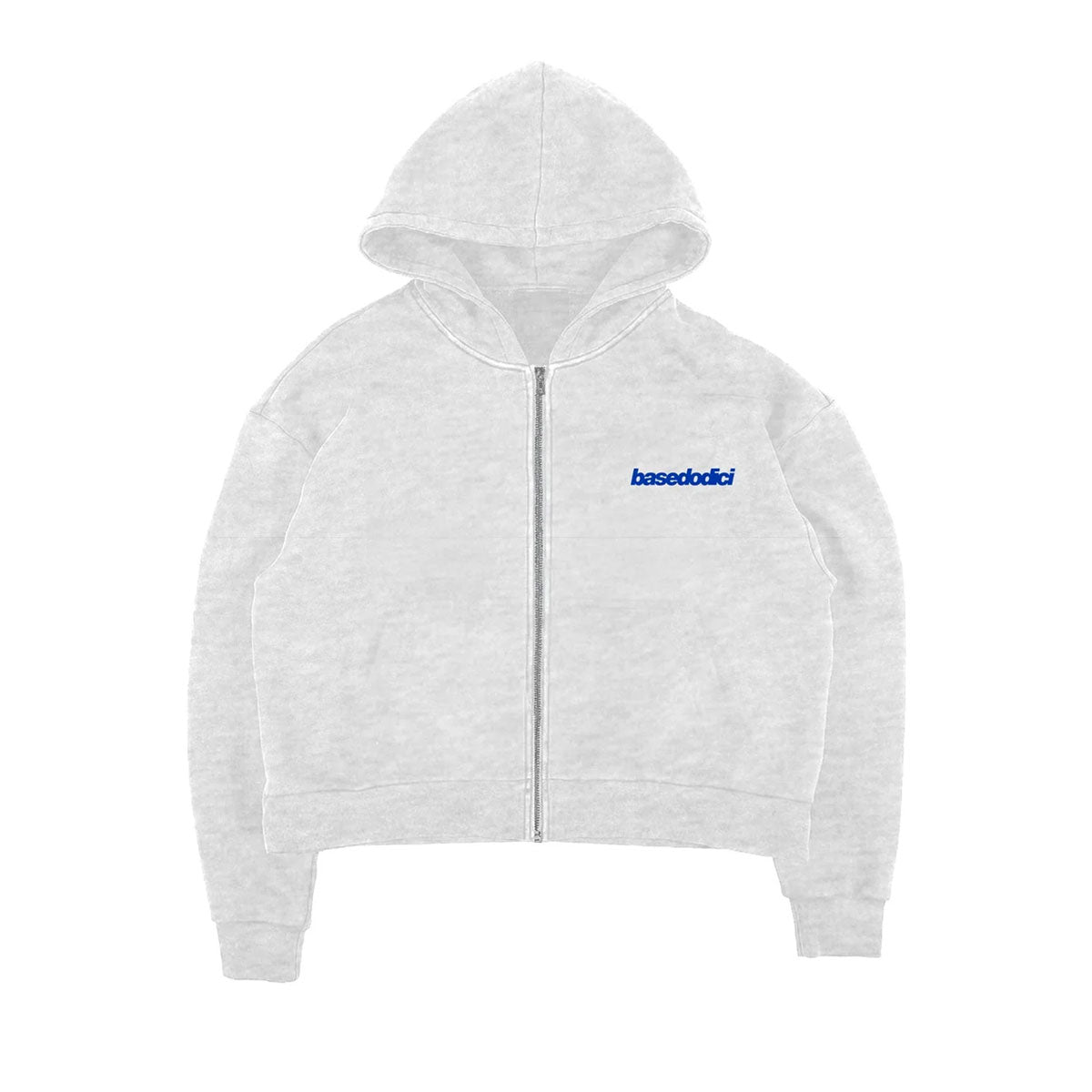 Basedodici Full Zip "COMFY" Back Logo AshGrey/Blue