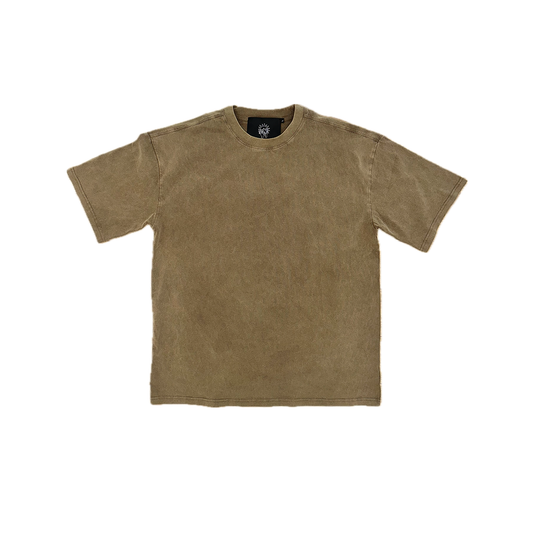 Basic Washed sand Tee