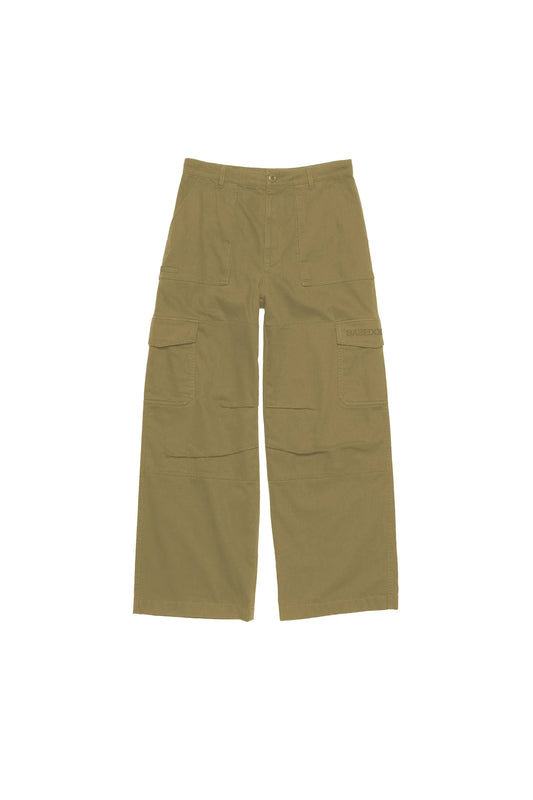 CARGO PANTS “DE LA RUE À LA RUE” THEBASIC BROWN