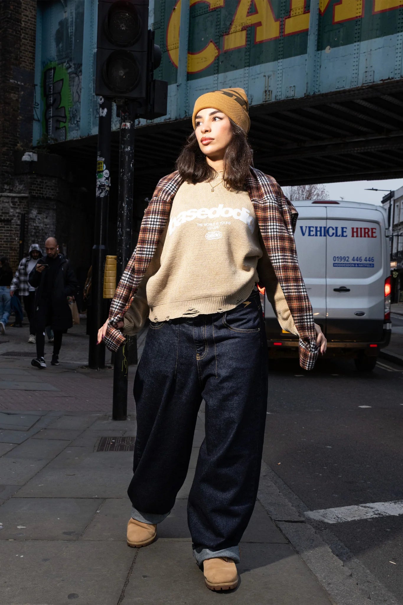 BIGALL DENIM "RUDEBOY LDN" BLUE RAW