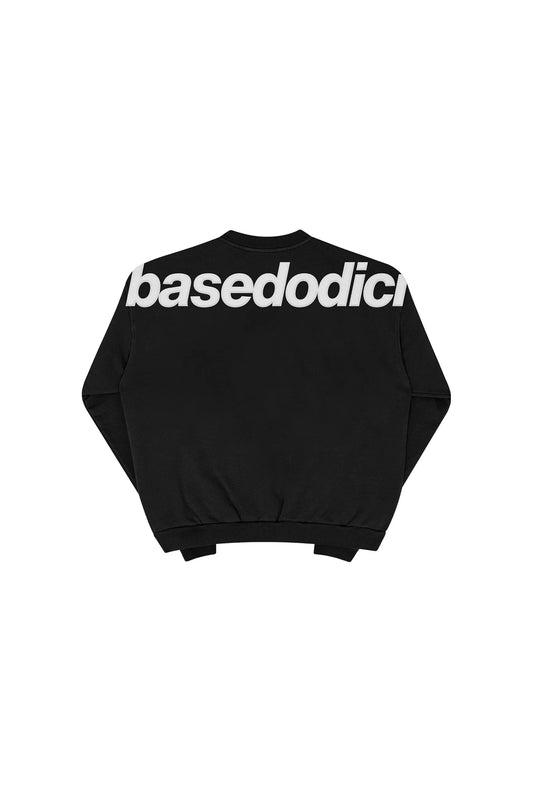 CREWNECK "DE LA RUE À LA RUE" MADE BLACK
