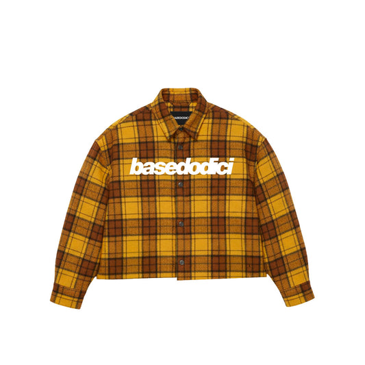 FLANELLA SHIRT "WORLD TOUR" YELLOW