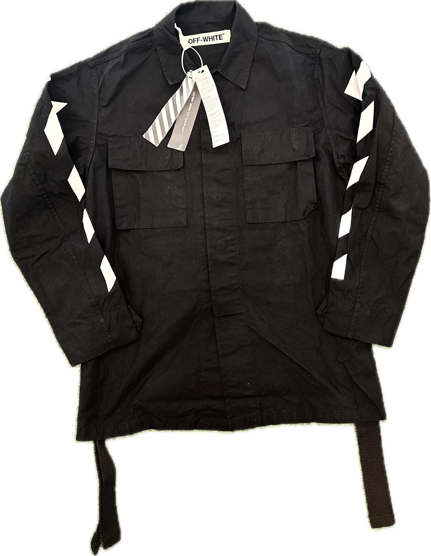 Off White Brushed Diagonal Field Jacket (2017)