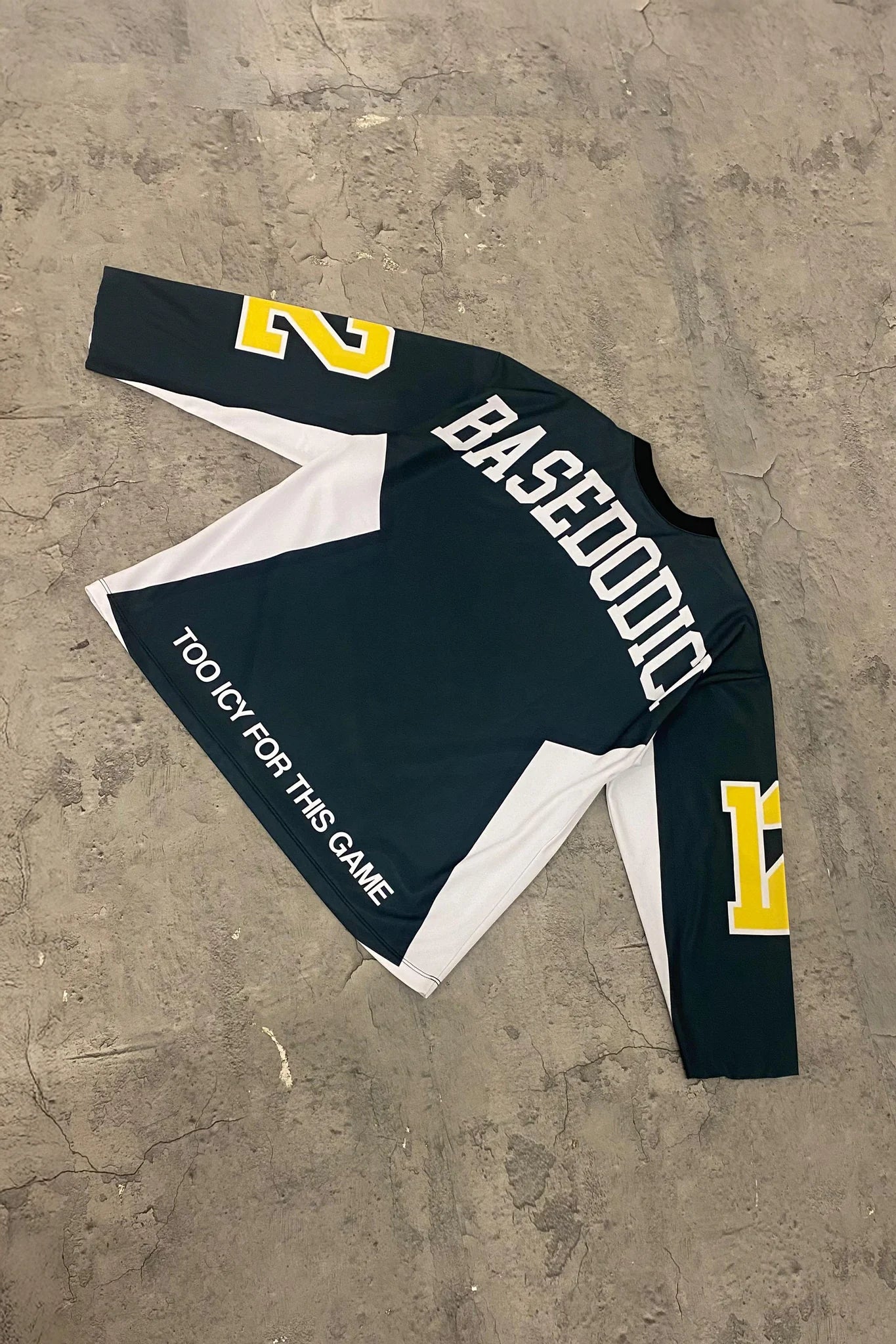 HOCKEY LONG SLEEVE “2FAST” YELLOW