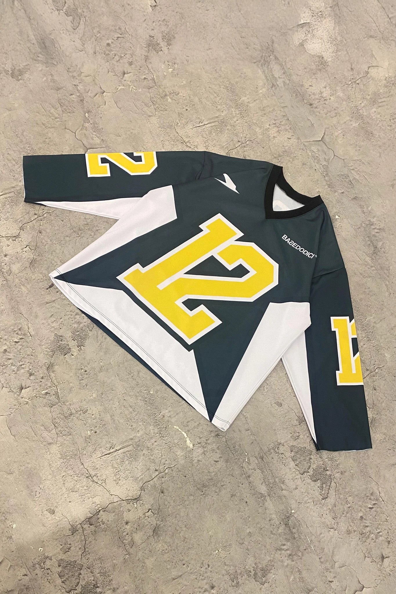 HOCKEY LONG SLEEVE “2FAST” YELLOW