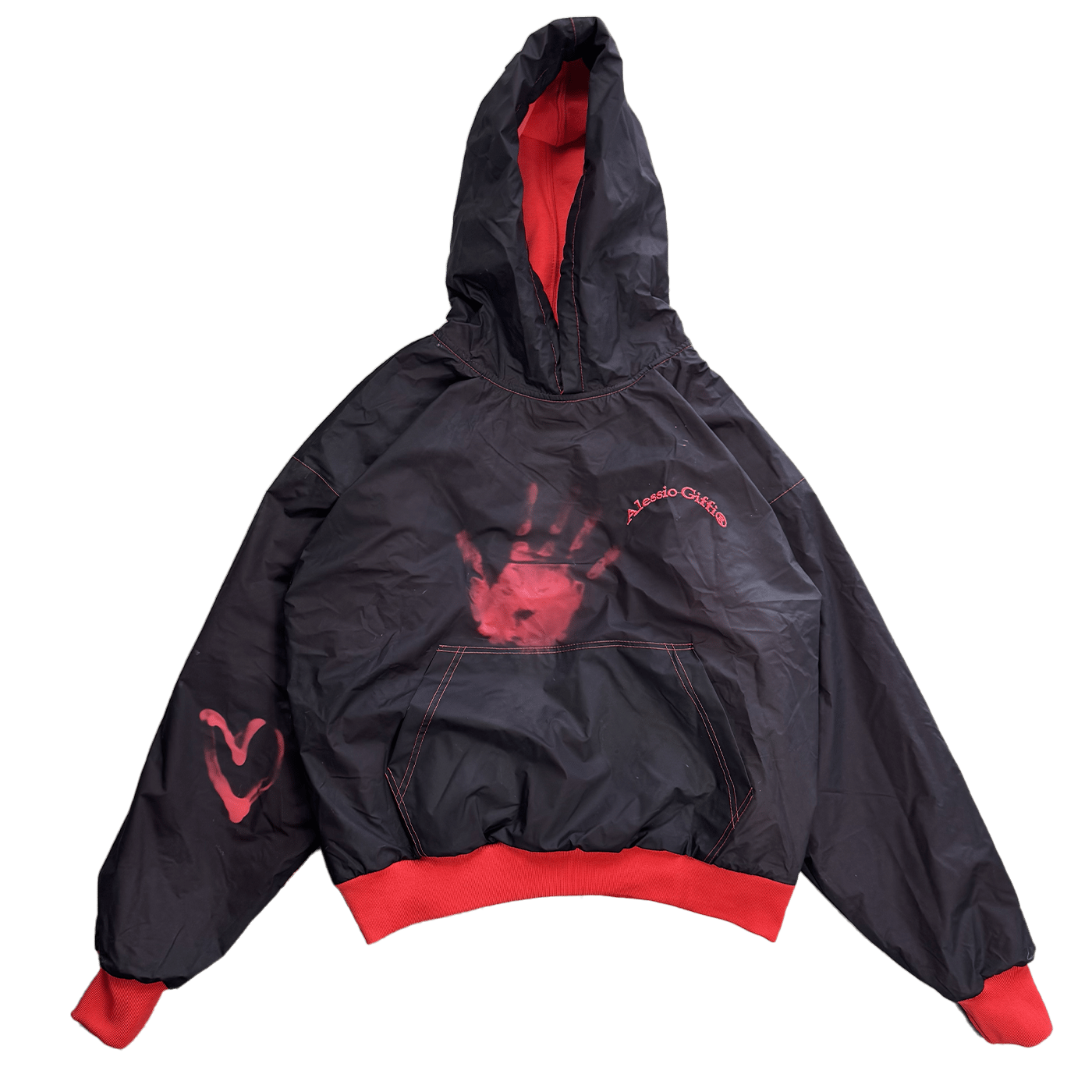 Alessio Giffi collection Hoodie - 𝐻𝑒𝑎𝑡 𝑅𝑒𝑎𝑐𝑡𝑖𝑣𝑒, 𝑅𝑒𝑣𝑒𝑟𝑠𝑖𝑏𝑙𝑒