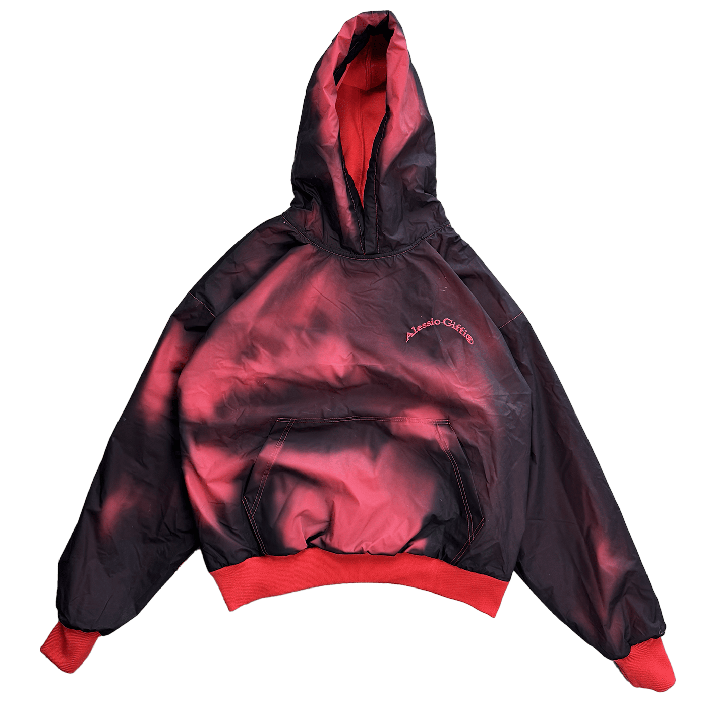 Alessio Giffi collection Hoodie - 𝐻𝑒𝑎𝑡 𝑅𝑒𝑎𝑐𝑡𝑖𝑣𝑒, 𝑅𝑒𝑣𝑒𝑟𝑠𝑖𝑏𝑙𝑒