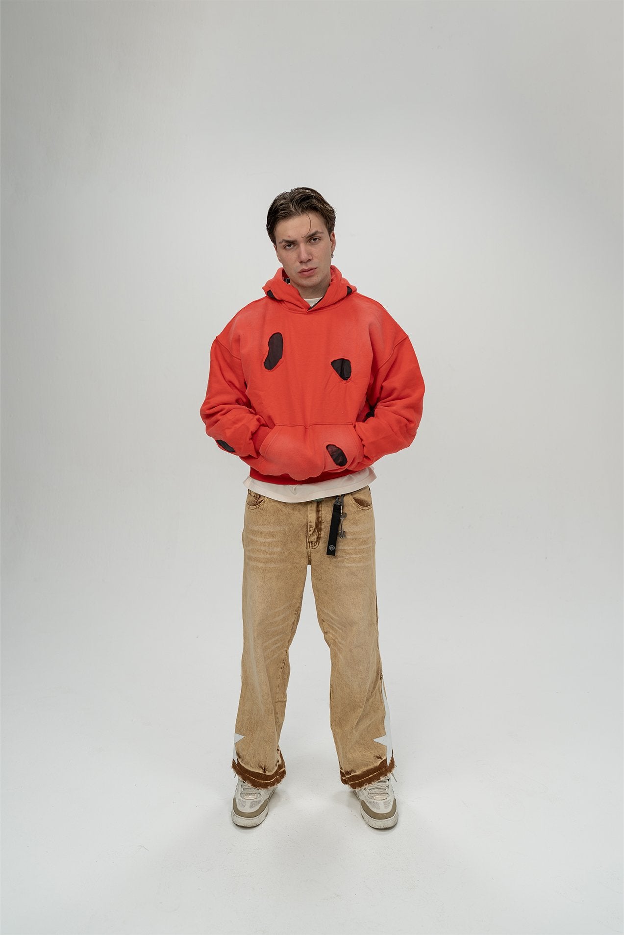 Alessio Giffi collection Hoodie - 𝐻𝑒𝑎𝑡 𝑅𝑒𝑎𝑐𝑡𝑖𝑣𝑒, 𝑅𝑒𝑣𝑒𝑟𝑠𝑖𝑏𝑙𝑒