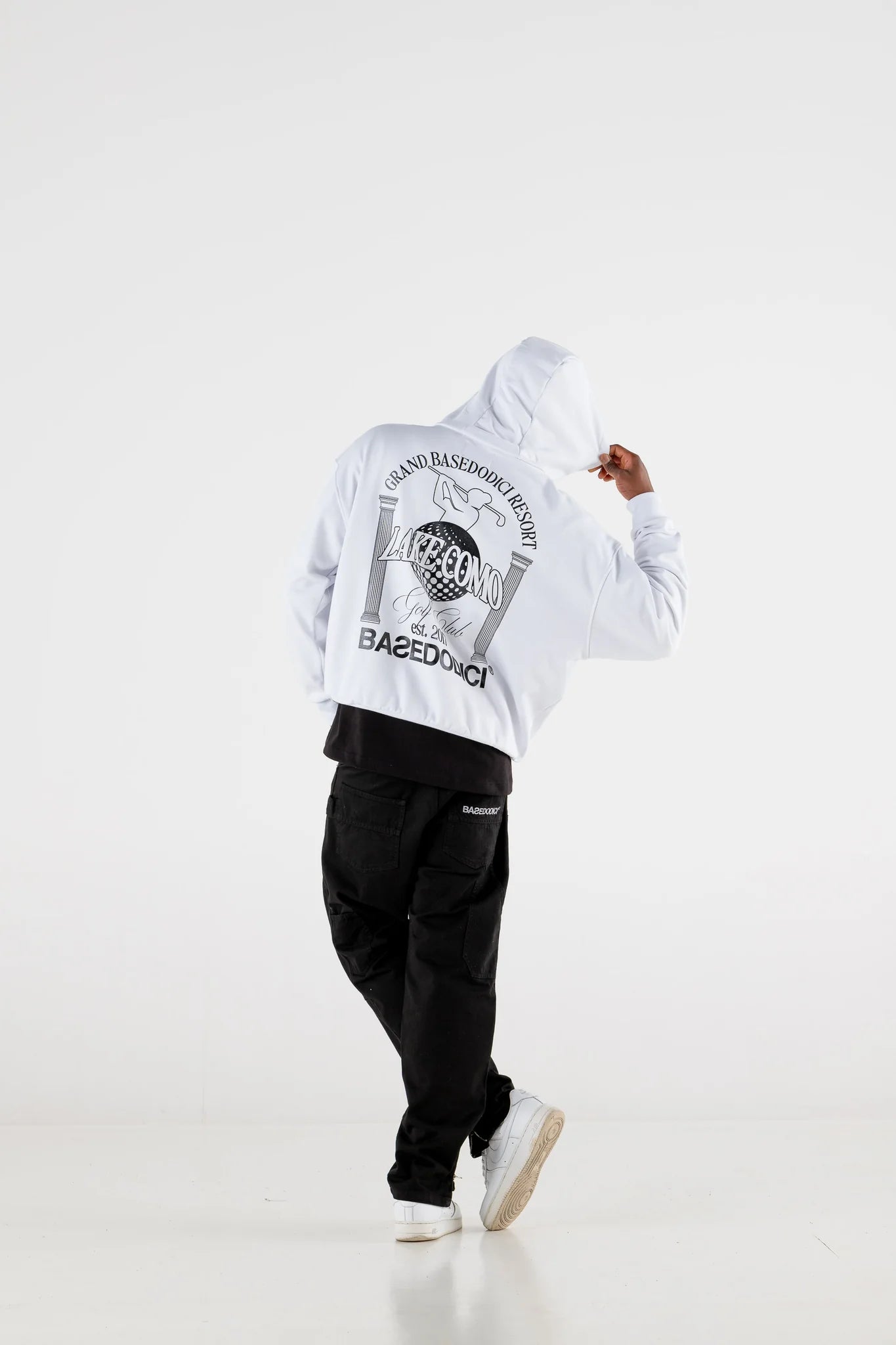 HOODIE “RESORT” GRAND RESORT WHITE