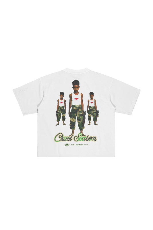 T-SHIRT “CRUEL KIDS” CRUEL WHITE