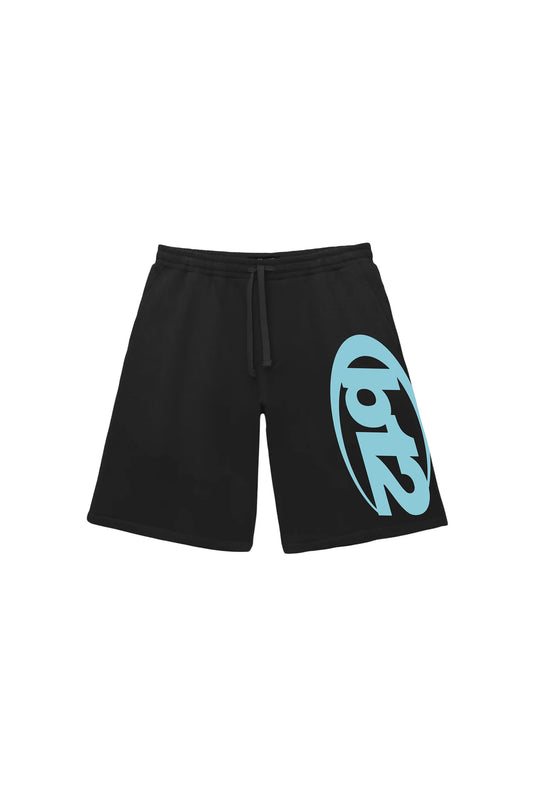 Fleece Short “CRUEL SEASON” Black/Blue