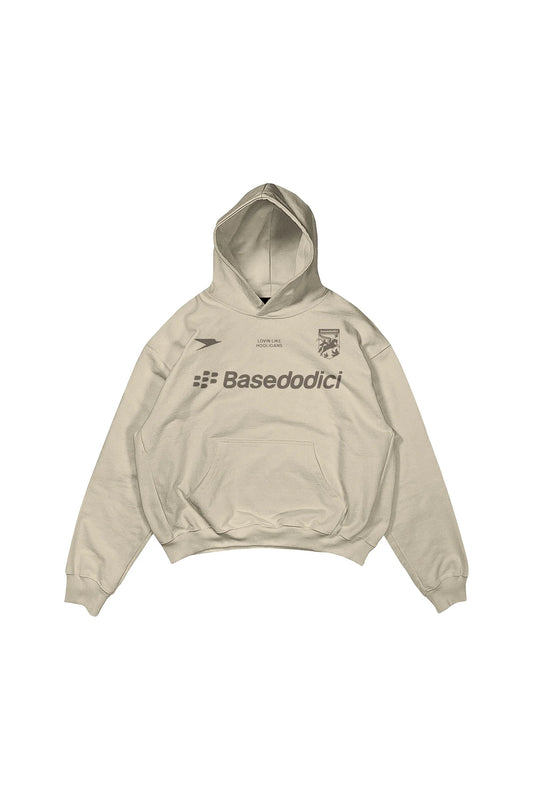HOODIE "DE LA RUE À LA RUE" CLUB BEIGE