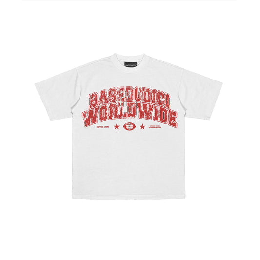 T-SHIRT "WORLD TOUR" B12 WORLDWIDE WHITE