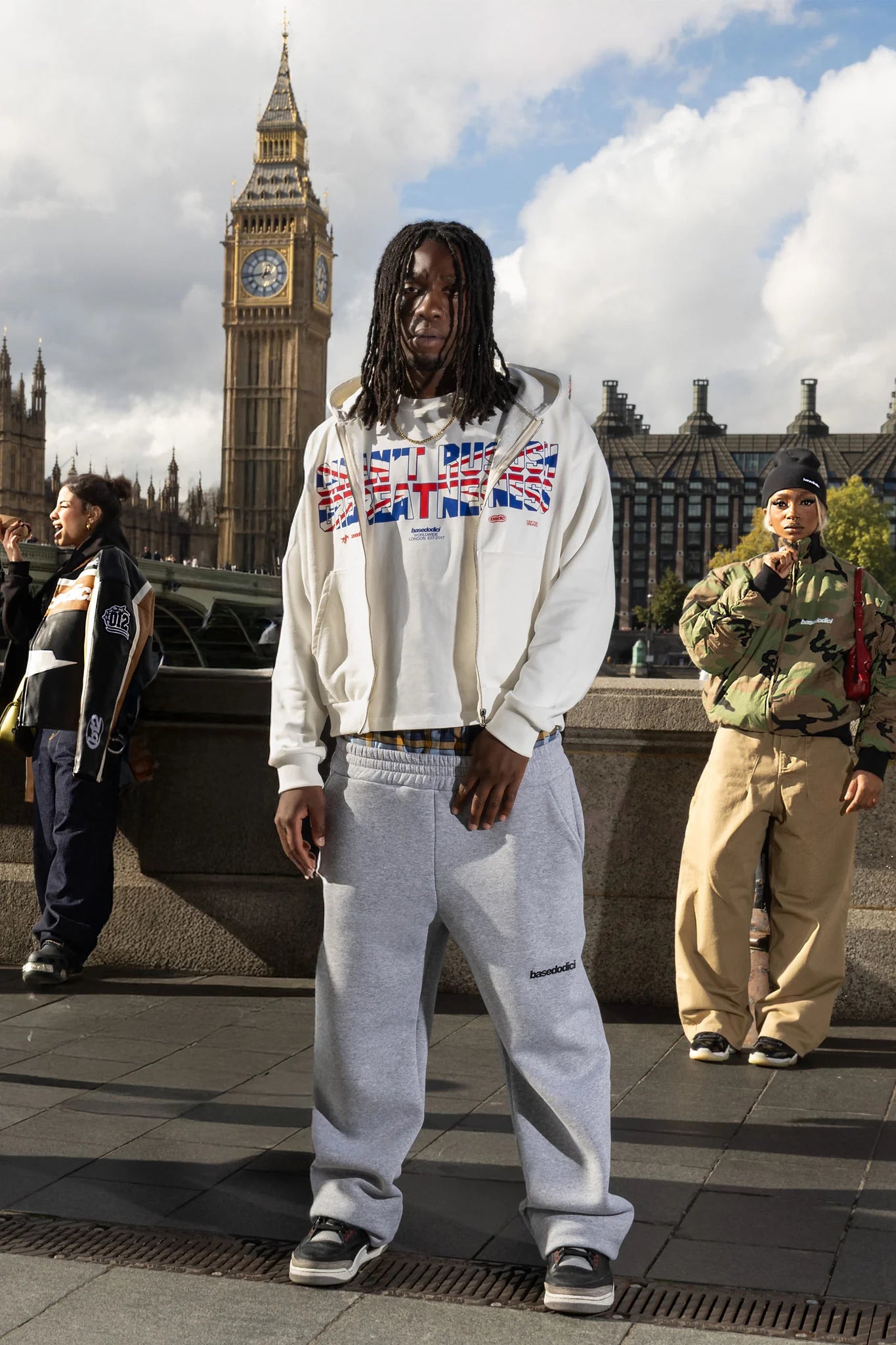 T-SHIRT "RUDEBOY LDN" CANTRUSH WHITE