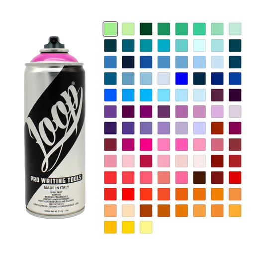 LOOP COLORS 400 X 4 SPRAY - COLORS PART 1