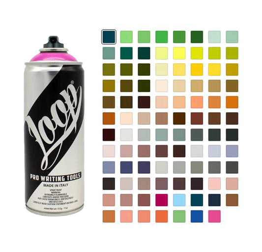 LOOP COLORS 400 X 4 SPRAY - COLORS PART 2