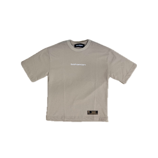 Basic Crop box logo cream